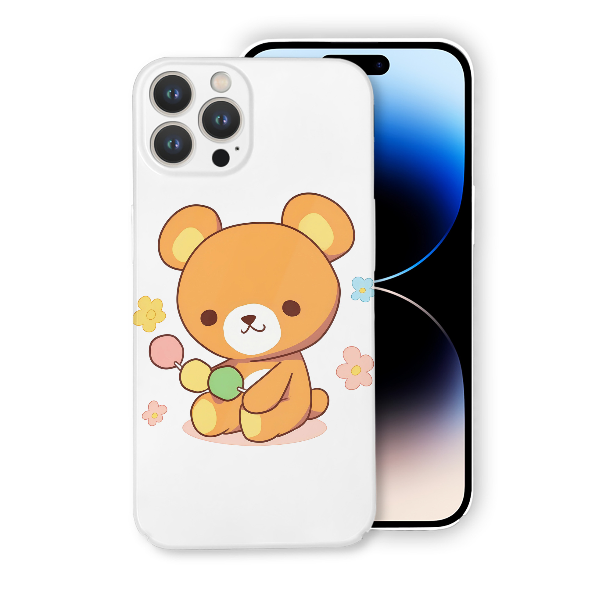 （画像用） リラックマ リラックマ キイロイトリ Rilakkuma Korilakkuma Kiiroitori 【iPhone 14シリーズ対応】ハードケース